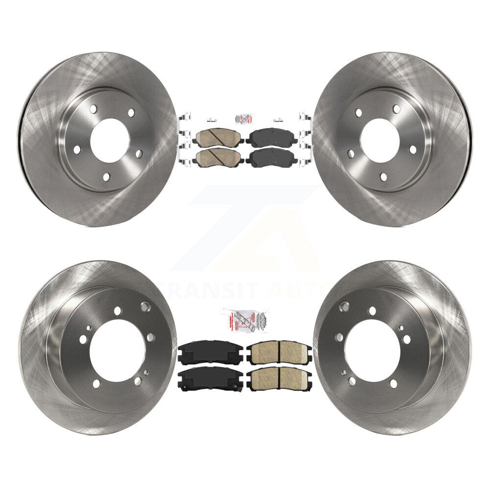 Transit Auto K8A-101735 Disc Brake Kit for 2001-2005 Mitsubishi Eclipse, Chrysler Sebring, Dodge Stratus & more - Front and Rear product image