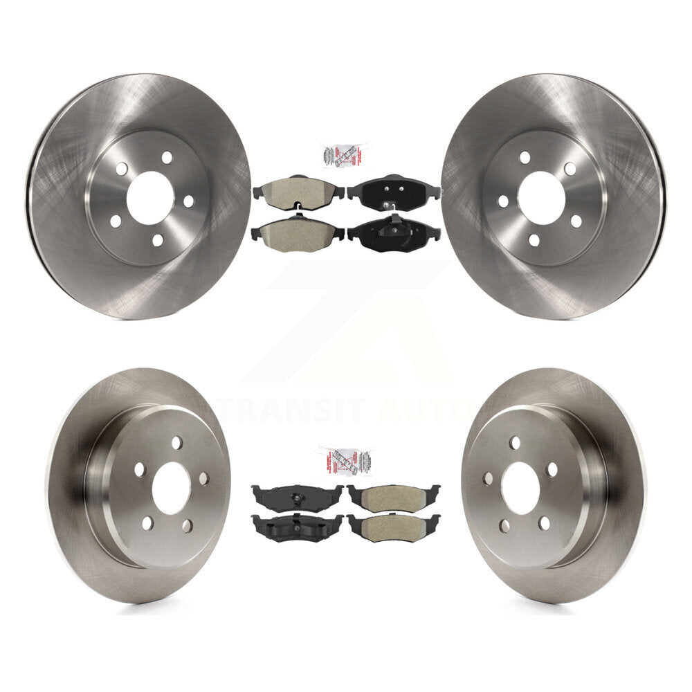 Transit Auto K8A-101742 Disc Brake Kit for 2005-2006 Chrysler Sebring, Dodge Stratus - Front and Rear product image