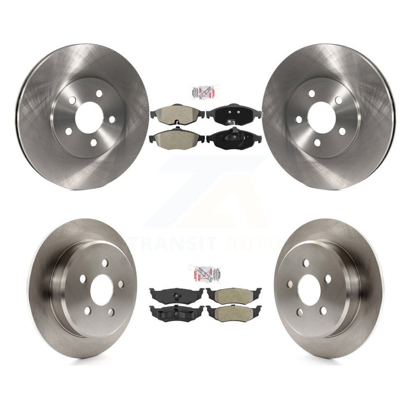 Transit Auto K8A-101742 Disc Brake Kit for 2005-2006 Chrysler Sebring, Dodge Stratus - Front and Rear product image