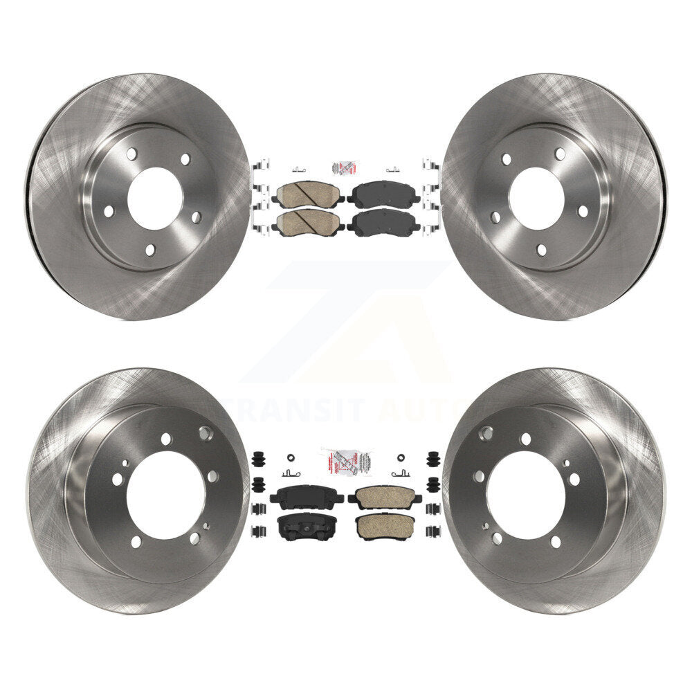 Transit Auto K8A-101744 Disc Brake Kit for 2004-2006 Mitsubishi Lancer - Front and Rear product image