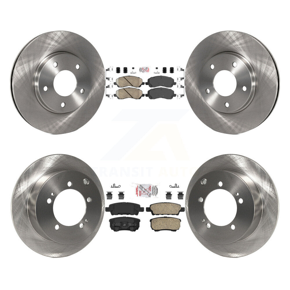 Transit Auto K8A-101745 Disc Brake Kit for 2004-2006 Mitsubishi Lancer - Front and Rear product image