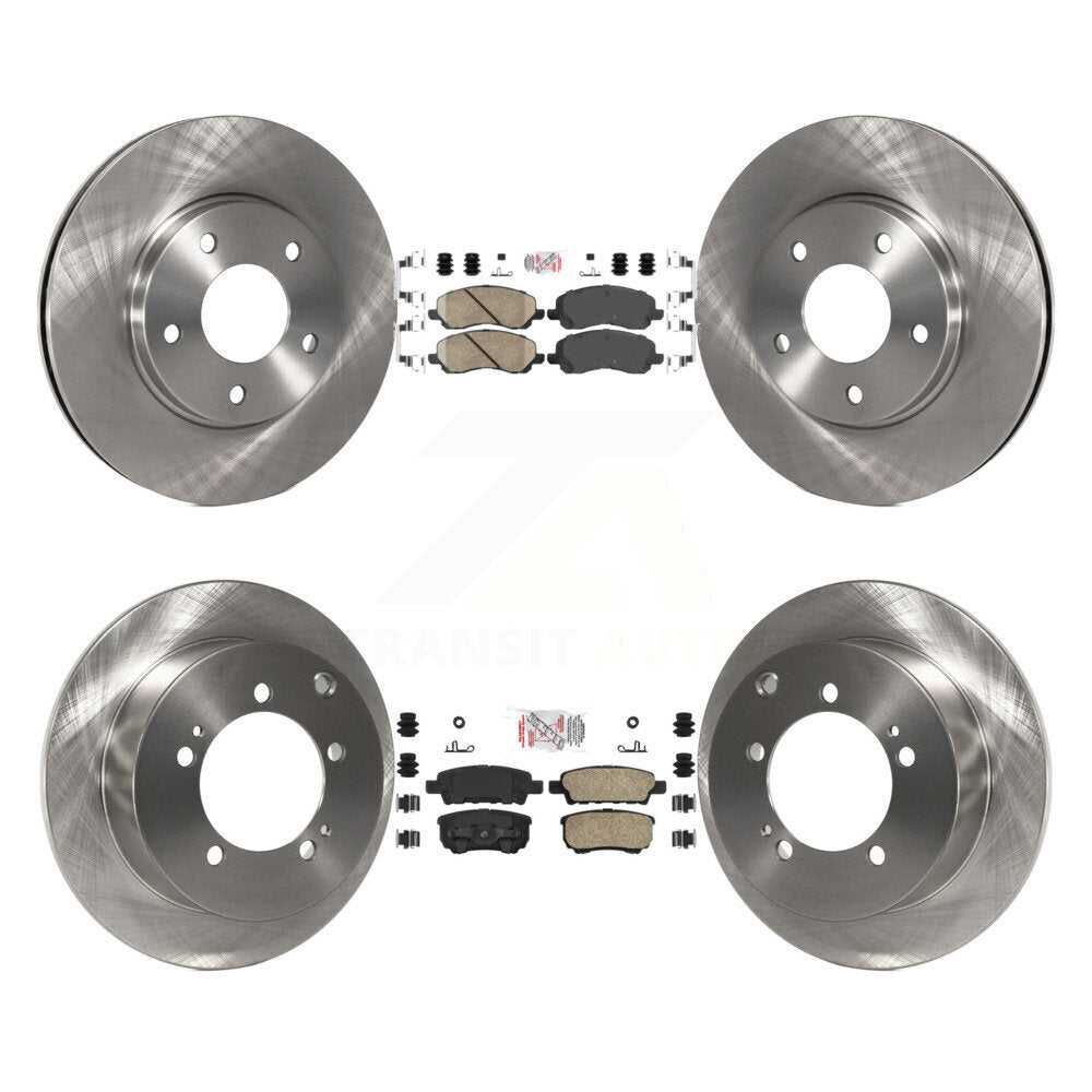 Transit Auto K8A-101746 Disc Brake Kit for 2004-2006 Mitsubishi Lancer - Front and Rear product image