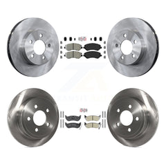 Transit Auto K8A-101751 Disc Brake Kit for 2003-2007 Jeep Liberty - Front and Rear product image