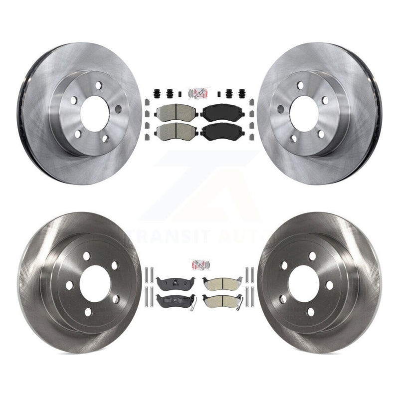 Transit Auto K8A-101751 Disc Brake Kit for 2003-2007 Jeep Liberty - Front and Rear product image