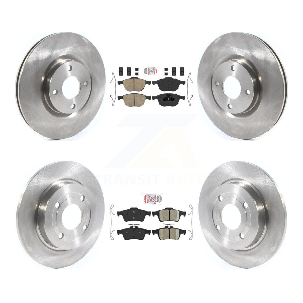 Transit Auto K8A-101767 Disc Brake Kit for 2018-2022 Ford EcoSport - Front and Rear product image