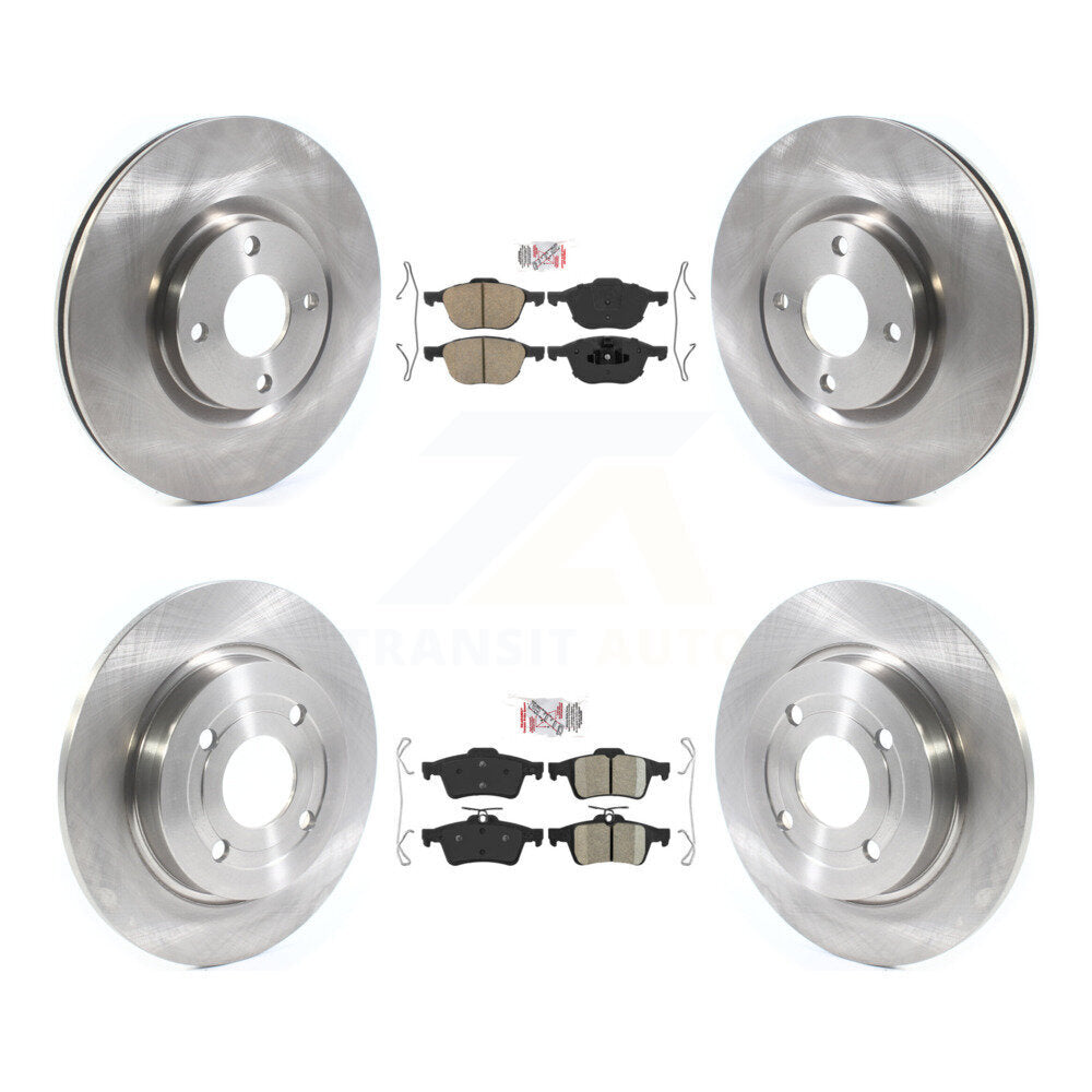 Transit Auto K8A-101771 Disc Brake Kit for 2018-2022 Ford EcoSport - Front and Rear product image