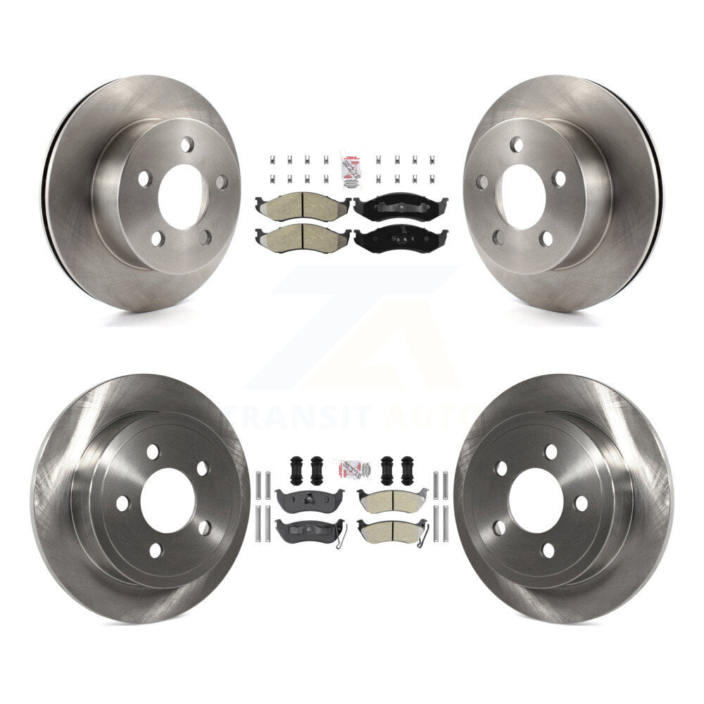 Transit Auto K8A-101774 Disc Brake Kit for 2003-2006 Jeep TJ, Jeep Wrangler - Front and Rear product image