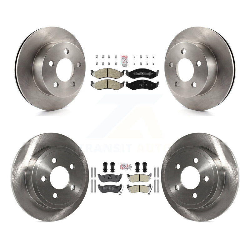 Transit Auto K8A-101774 Disc Brake Kit for 2003-2006 Jeep TJ, Jeep Wrangler - Front and Rear product image