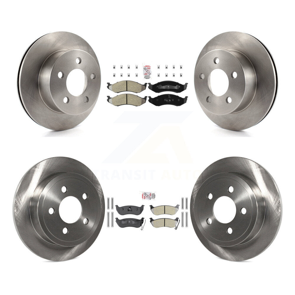 Transit Auto K8A-101775 Disc Brake Kit for 2003-2006 Jeep TJ, Jeep Wrangler - Front and Rear product image