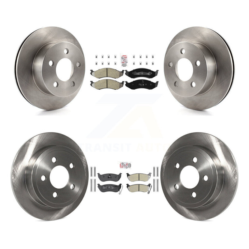 Transit Auto K8A-101775 Disc Brake Kit for 2003-2006 Jeep TJ, Jeep Wrangler - Front and Rear product image