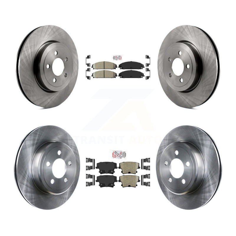 Transit Auto K8A-101780 Disc Brake Kit for 2005-2023 Dodge Challenger, Dodge Charger, Chrysler 300 - Front and Rear product image
