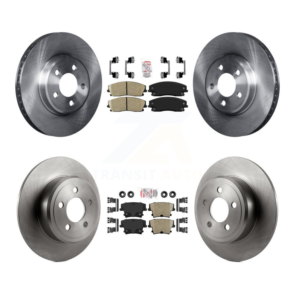 Transit Auto K8A-101781 Disc Brake Kit for 2005-2023 Dodge Charger, Dodge Challenger, Chrysler 300 - Front and Rear product image