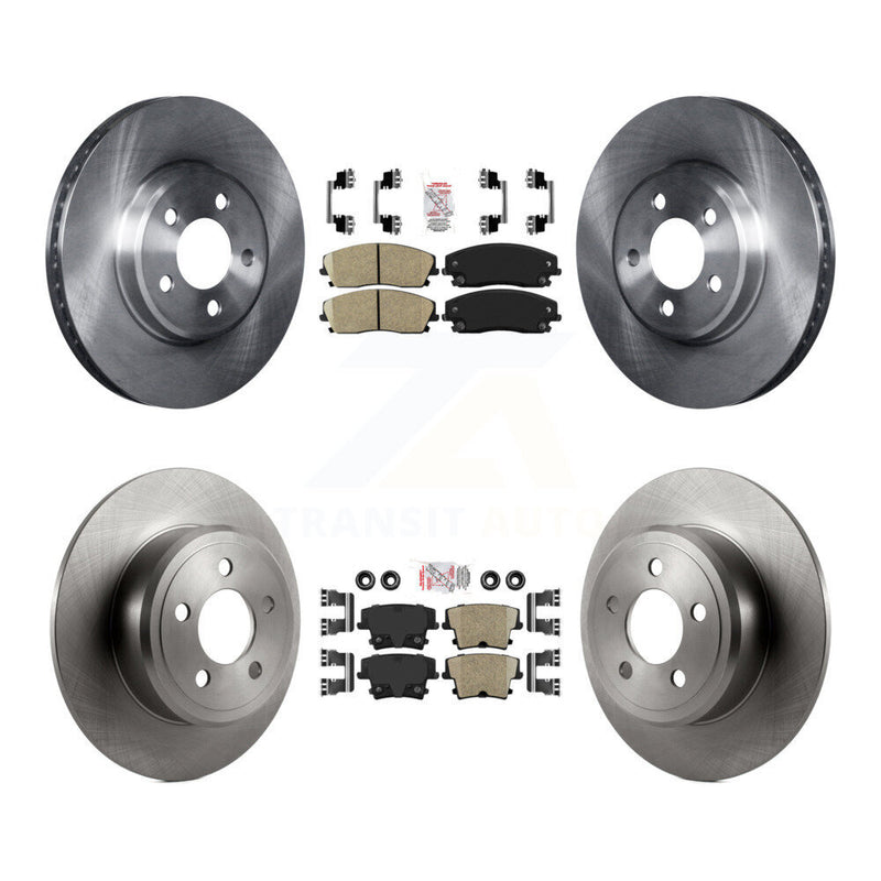 Transit Auto K8A-101781 Disc Brake Kit for 2005-2023 Dodge Charger, Dodge Challenger, Chrysler 300 - Front and Rear product image
