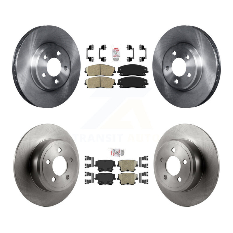 Transit Auto K8A-101782 Disc Brake Kit for 2005-2023 Dodge Charger, Dodge Challenger, Chrysler 300 - Front and Rear product image