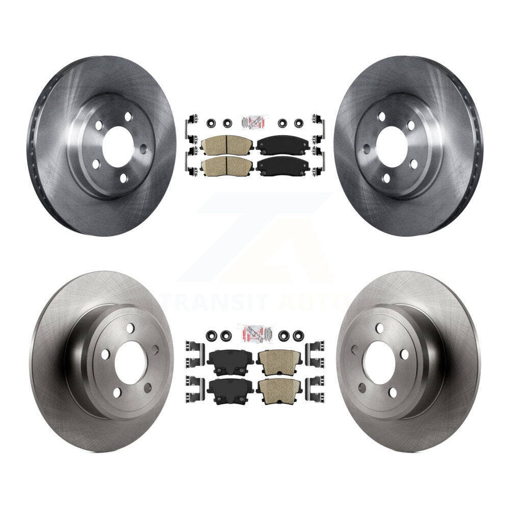 Transit Auto K8A-101783 Disc Brake Kit for 2005-2023 Dodge Charger, Dodge Challenger, Chrysler 300 - Front and Rear product image