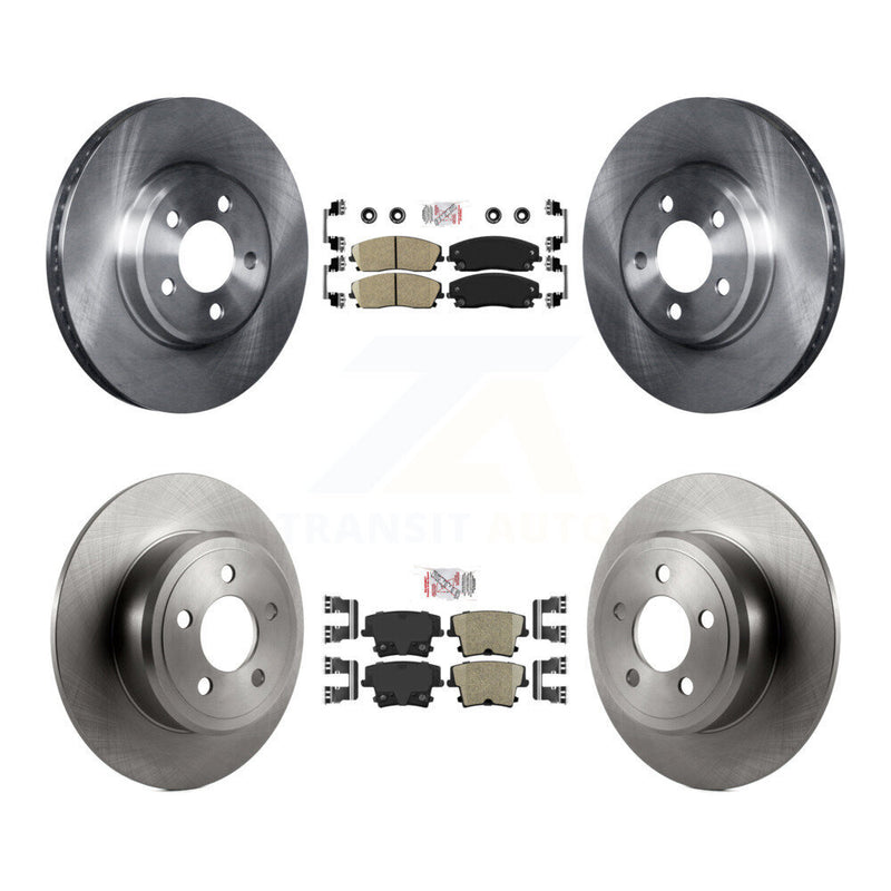 Transit Auto K8A-101784 Disc Brake Kit for 2005-2023 Dodge Charger, Dodge Challenger, Chrysler 300 - Front and Rear product image