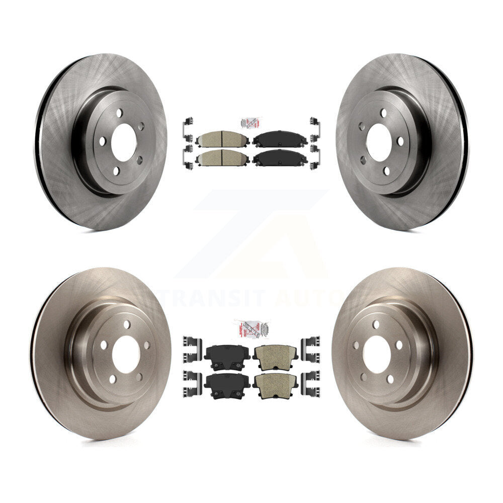 Transit Auto K8A-101787 Disc Brake Kit for 2006-2013 Dodge Charger - Front and Rear product image
