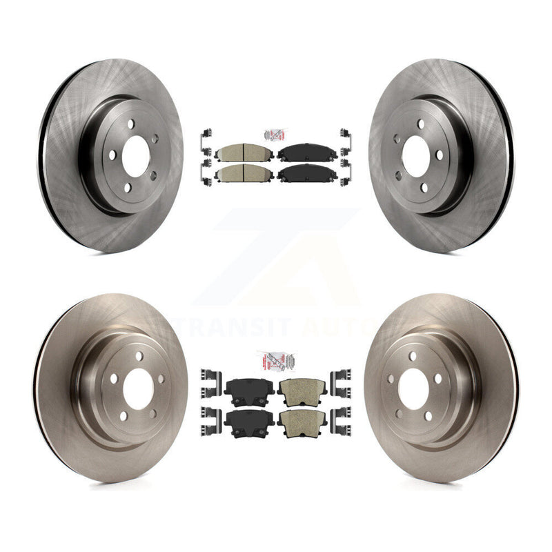 Transit Auto K8A-101787 Disc Brake Kit for 2006-2013 Dodge Charger - Front and Rear product image