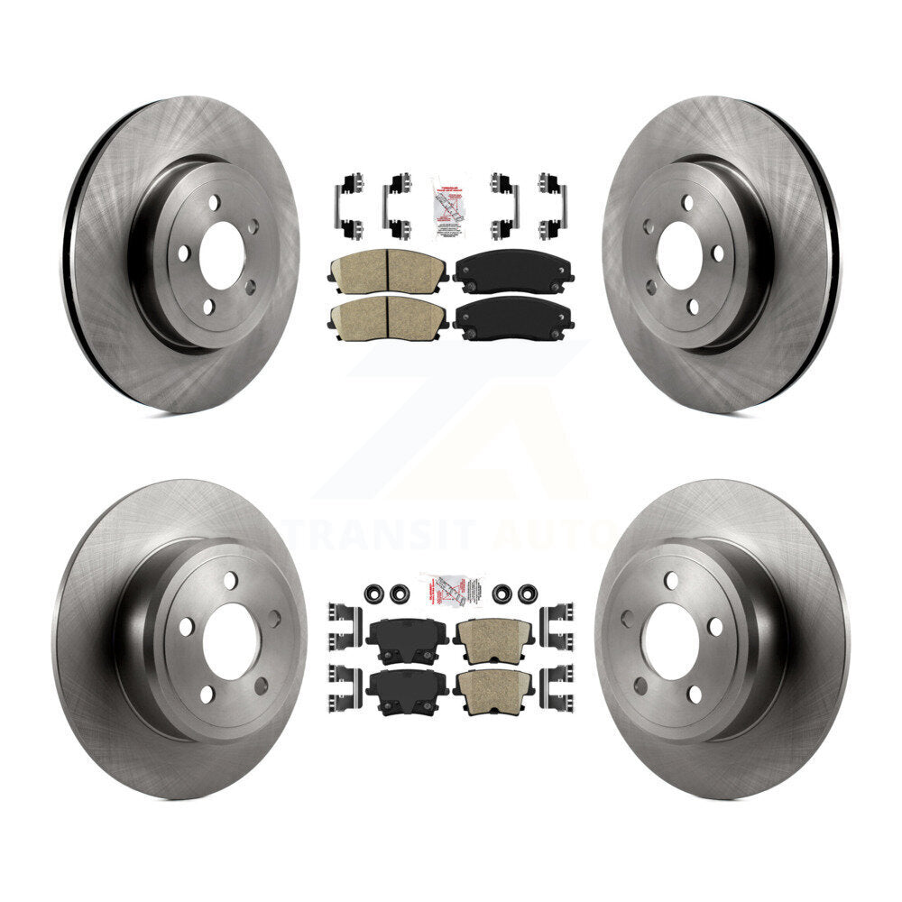 Transit Auto K8A-101794 Disc Brake Kit for 2015-2018 Dodge Charger - Front and Rear product image