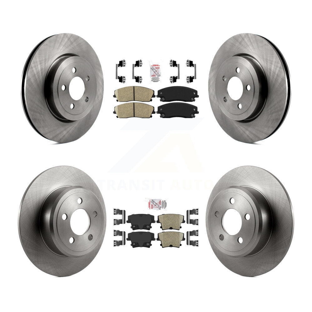 Transit Auto K8A-101795 Disc Brake Kit for 2015-2018 Dodge Charger - Front and Rear product image