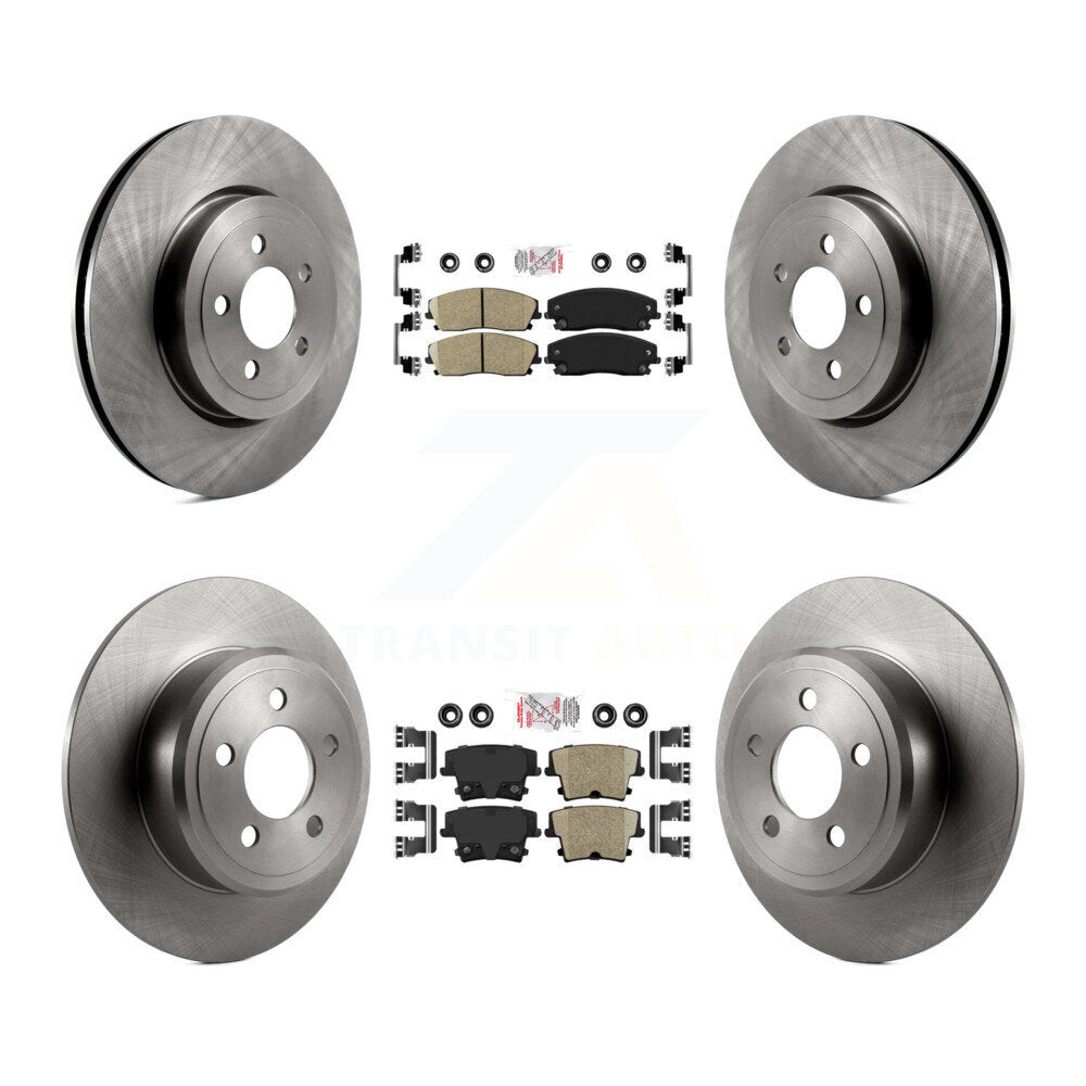 Transit Auto K8A-101796 Disc Brake Kit for 2015-2018 Dodge Charger - Front and Rear product image