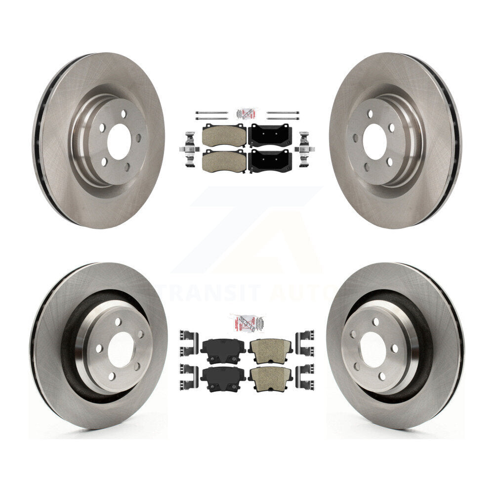 Transit Auto K8A-101840 Disc Brake Kit for 2015 Dodge Charger - Front and Rear product image