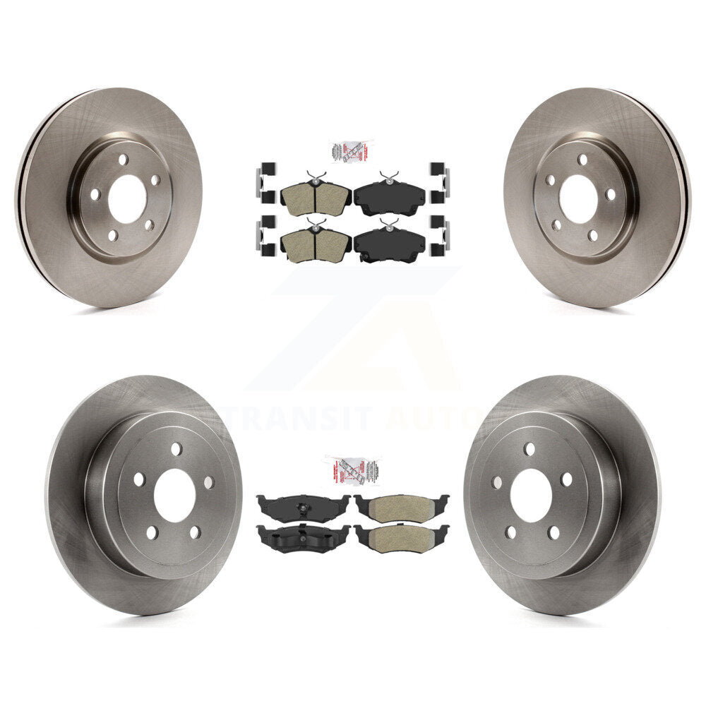 Transit Auto K8A-101858 Disc Brake Kit for 2008-2009 Chrysler PT Cruiser - Front and Rear product image