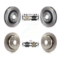 Transit Auto K8A-101877 Disc Brake Kit for 2022 Jeep Grand Cherokee WK - Front and Rear product image