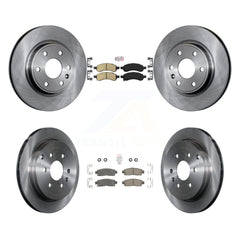 Transit Auto K8A-101882 Disc Brake Kit for 2007-2017 GMC Acadia Limited, Chevrolet Traverse, Buick Enclave & more - Front and Rear product image
