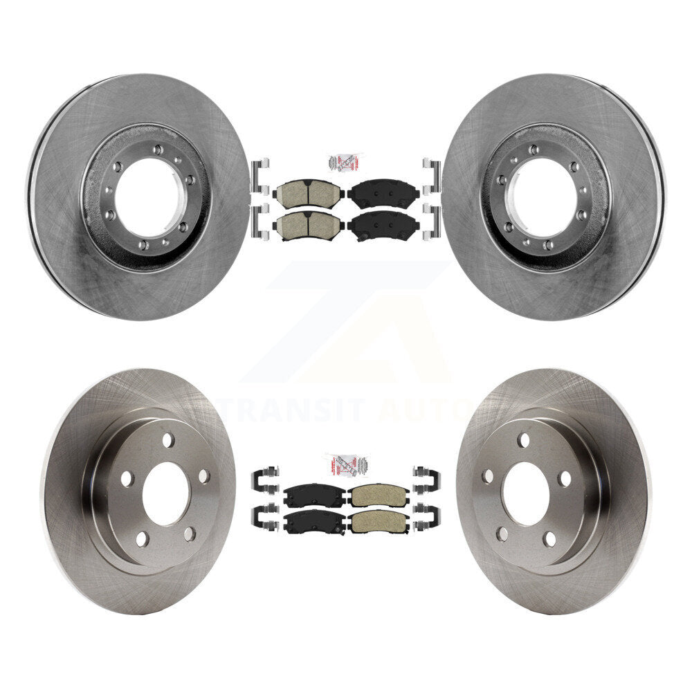 Transit Auto K8A-101887 Disc Brake Kit for 2000-2005 Buick LeSabre, Pontiac Bonneville - Front and Rear product image