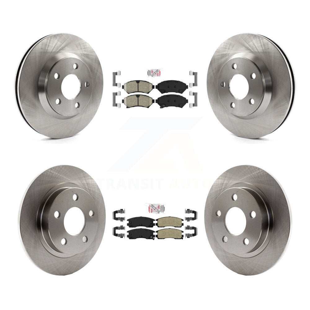 Transit Auto K8A-101888 Disc Brake Kit for 2005 Buick LeSabre, Buick Park Avenue, Pontiac Bonneville - Front and Rear product image