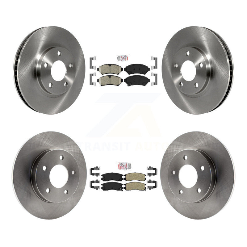 Transit Auto K8A-101889 Disc Brake Kit for 1997-2000 Buick Park Avenue, Buick Riviera, Cadillac DeVille & more - Front and Rear product image