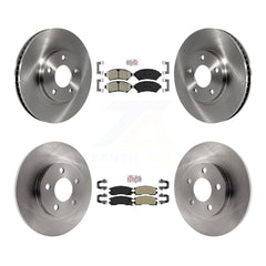 Transit Auto K8A-101890 Disc Brake Kit for 2000-2005 Cadillac DeVille, Cadillac Seville, Buick Park Avenue - Front and Rear product image