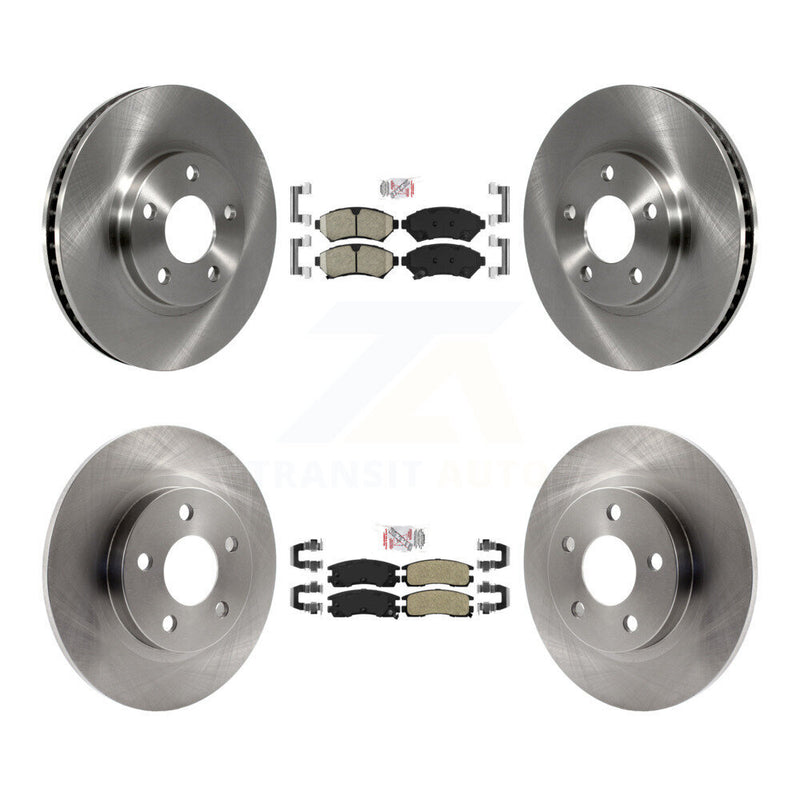 Transit Auto K8A-101890 Disc Brake Kit for 2000-2005 Cadillac DeVille, Cadillac Seville, Buick Park Avenue - Front and Rear product image
