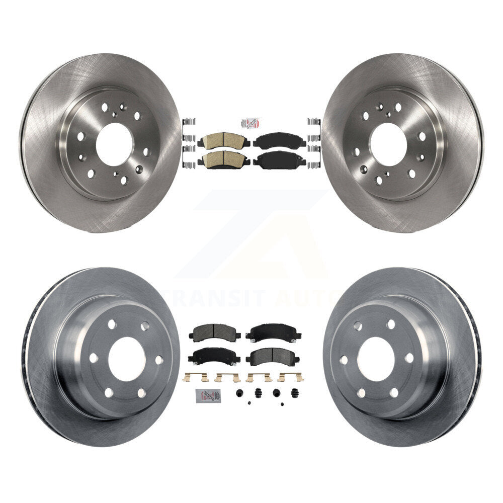 Transit Auto K8A-101898 Disc Brake Kit for 2009-2014 Chevrolet Express 1500, GMC Savana 1500 - Front and Rear product image