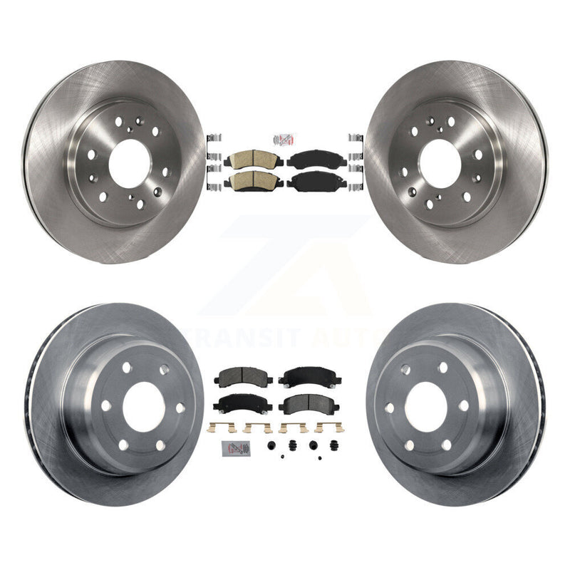 Transit Auto K8A-101898 Disc Brake Kit for 2009-2014 Chevrolet Express 1500, GMC Savana 1500 - Front and Rear product image