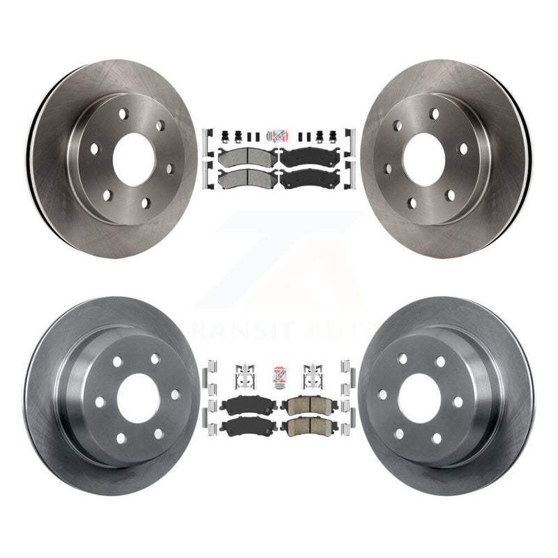 Transit Auto K8A-101919 Disc Brake Kit for 1999-2007 Chevrolet Silverado 1500 Classic, GMC Sierra 1500 Classic, Chevrolet Silverado 1500 & more - Front and Rear product image