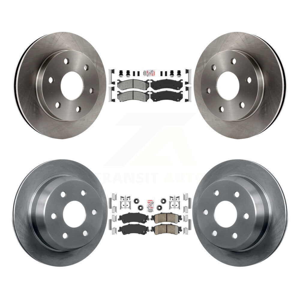 Transit Auto K8A-101920 Disc Brake Kit for 1999-2007 Chevrolet Silverado 1500 Classic, GMC Sierra 1500 Classic, Chevrolet Silverado 1500 & more - Front and Rear product image