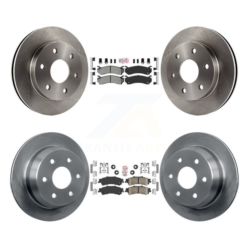 Transit Auto K8A-101920 Disc Brake Kit for 1999-2007 Chevrolet Silverado 1500 Classic, GMC Sierra 1500 Classic, Chevrolet Silverado 1500 & more - Front and Rear product image