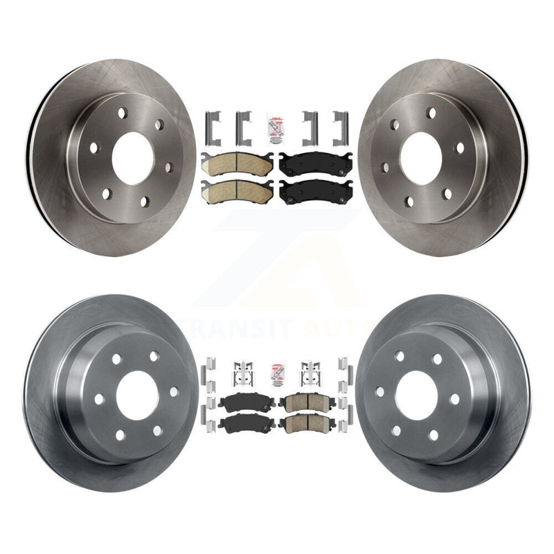 Transit Auto K8A-101923 Disc Brake Kit for 1999-2007 Chevrolet Silverado 1500 Classic, GMC Sierra 1500 Classic, Chevrolet Silverado 1500 & more - Front and Rear product image