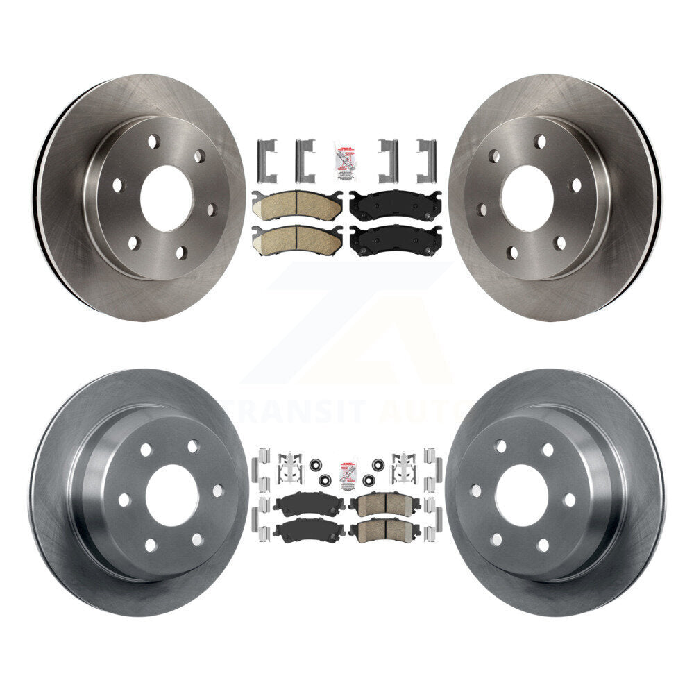 Transit Auto K8A-101924 Disc Brake Kit for 1999-2007 Chevrolet Silverado 1500 Classic, GMC Sierra 1500 Classic, Chevrolet Silverado 1500 & more - Front and Rear product image