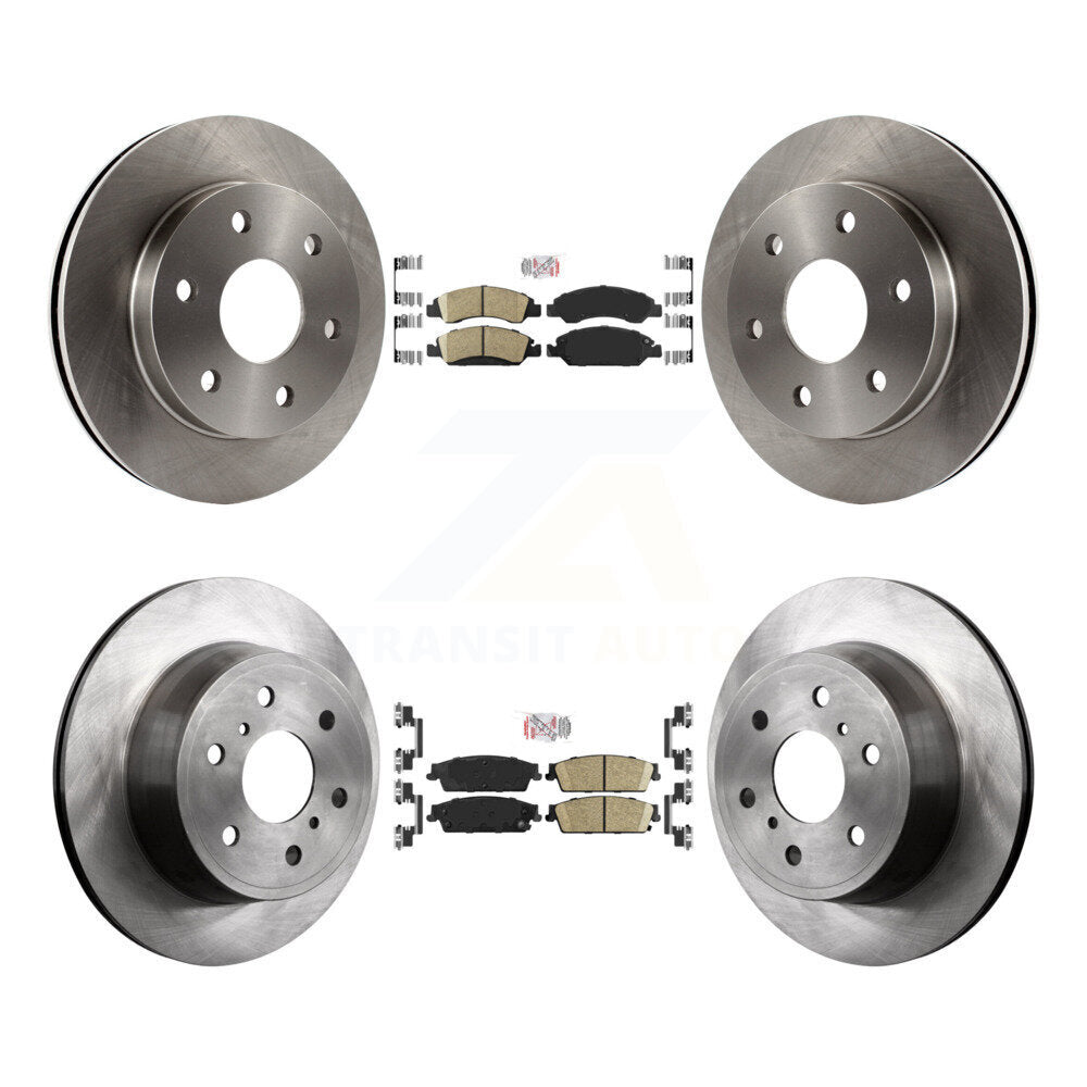 Transit Auto K8A-101930 Disc Brake Kit for 2007 GMC Sierra 1500 - Front and Rear product image