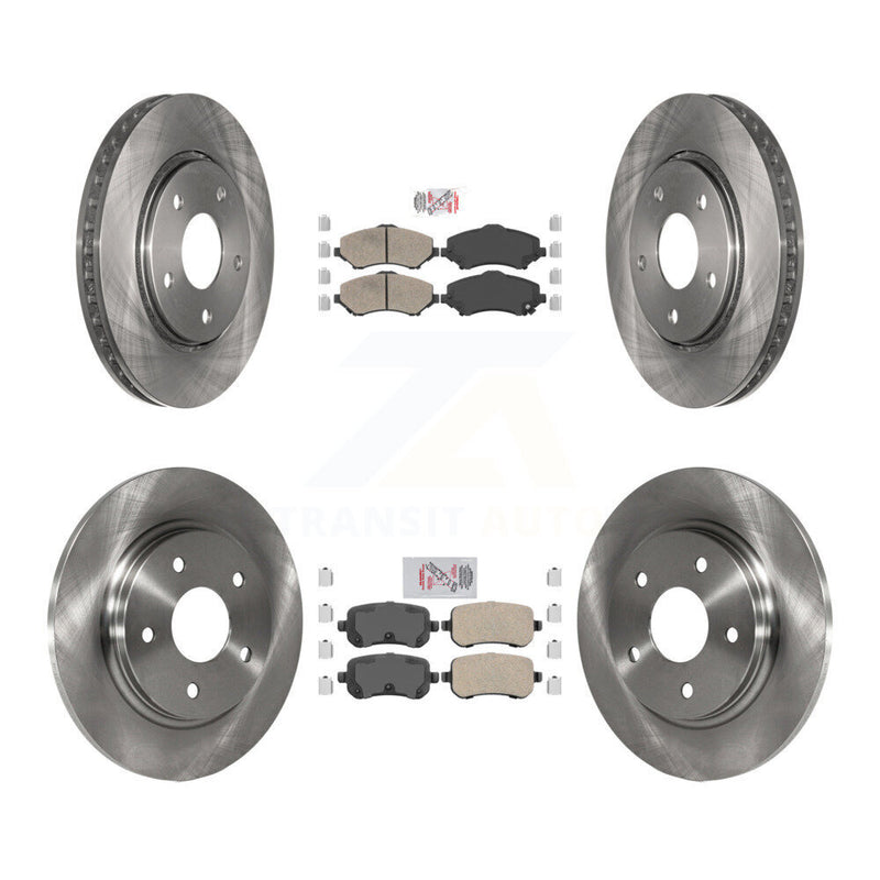 Transit Auto K8A-101950 Disc Brake Kit for 2008-2012 Chrysler Town & Country, Dodge Grand Caravan, Dodge Journey & more - Front and Rear product image