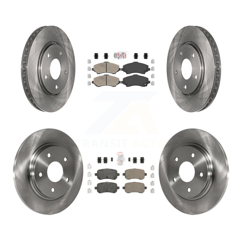 Transit Auto K8A-101951 Disc Brake Kit for 2008-2012 Chrysler Town & Country, Dodge Grand Caravan, Dodge Journey & more - Front and Rear product image