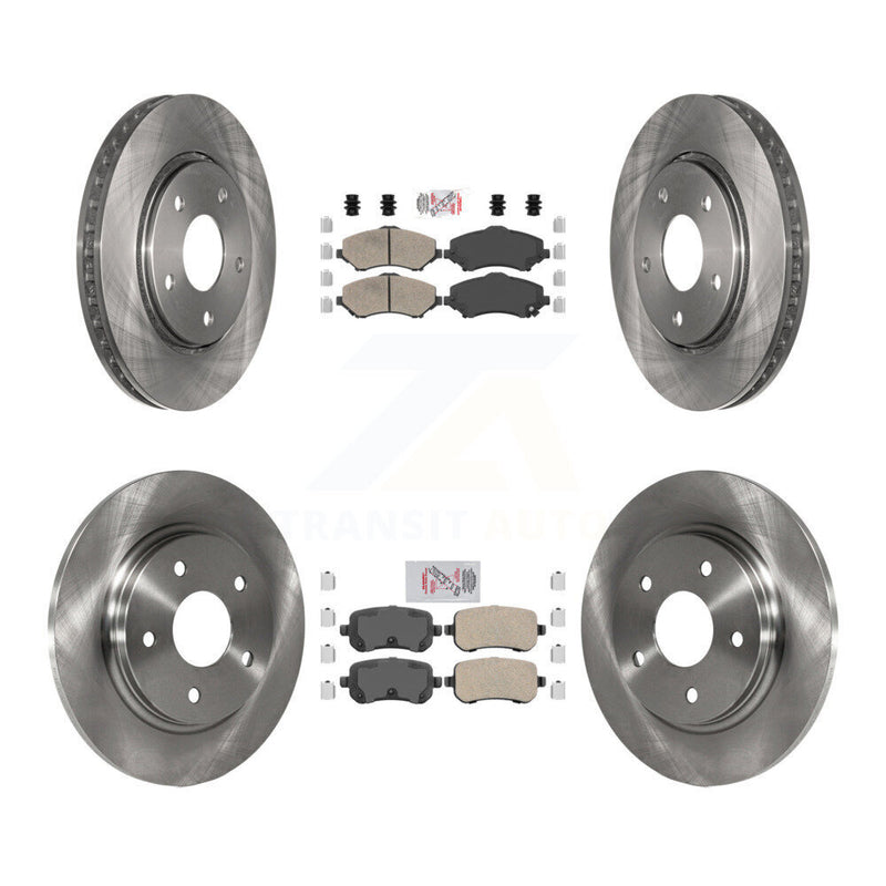 Transit Auto K8A-101952 Disc Brake Kit for 2008-2012 Chrysler Town & Country, Dodge Grand Caravan, Dodge Journey & more - Front and Rear product image