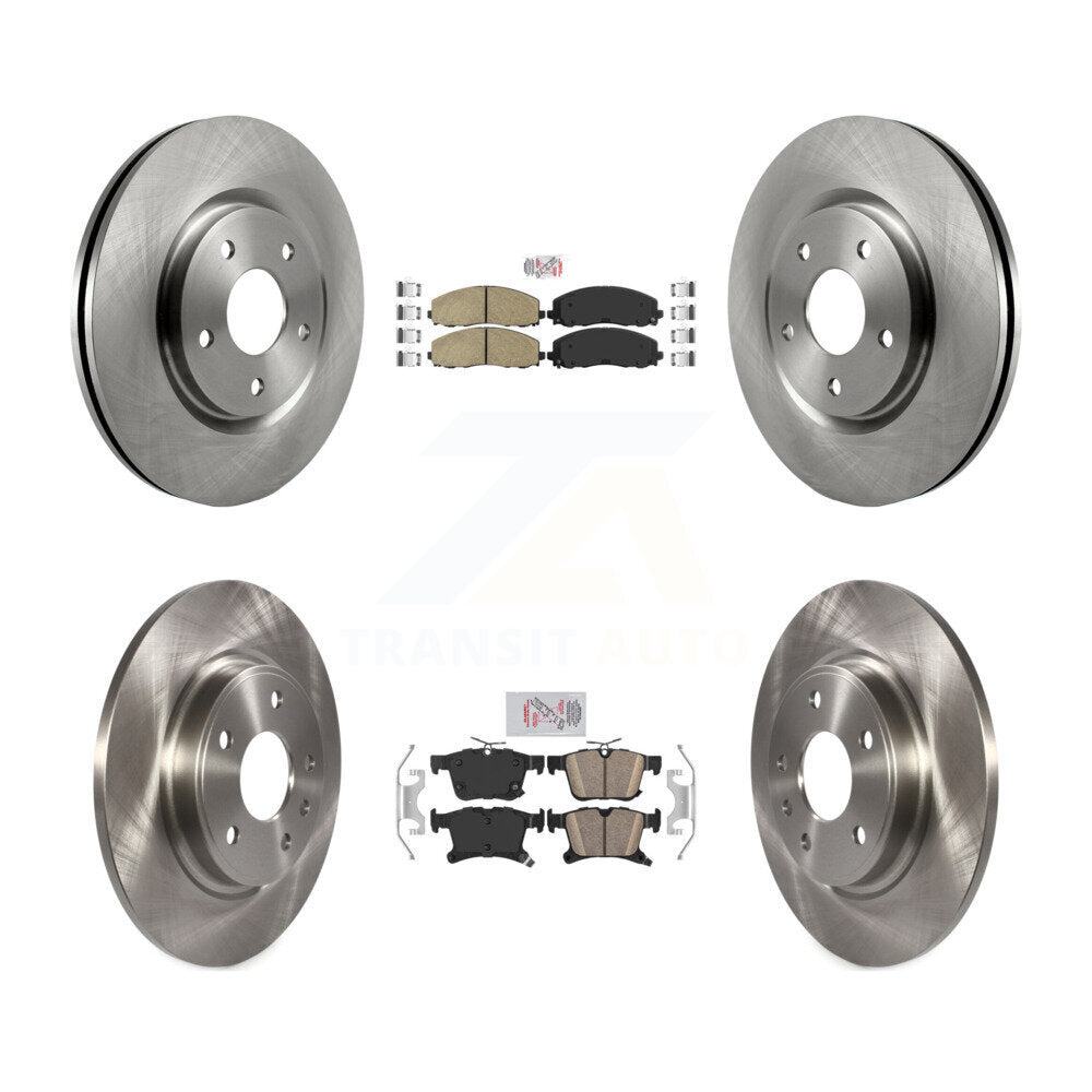 Transit Auto K8A-101961 Disc Brake Kit for 2017-2024 Chrysler Grand Caravan, Chrysler Voyager, Chrysler Pacifica - Front and Rear product image