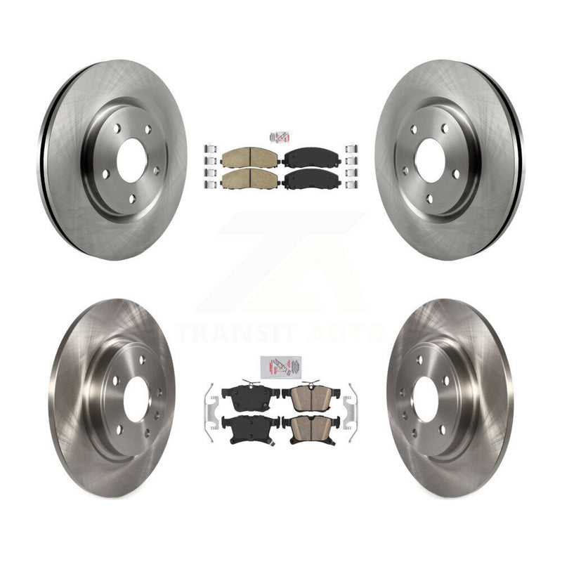 Transit Auto K8A-101961 Disc Brake Kit for 2017-2024 Chrysler Grand Caravan, Chrysler Voyager, Chrysler Pacifica - Front and Rear product image