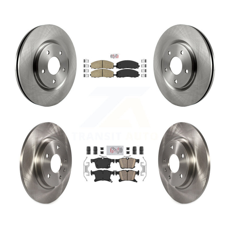 Transit Auto K8A-101962 Disc Brake Kit for 2017-2024 Chrysler Grand Caravan, Chrysler Voyager, Chrysler Pacifica - Front and Rear product image