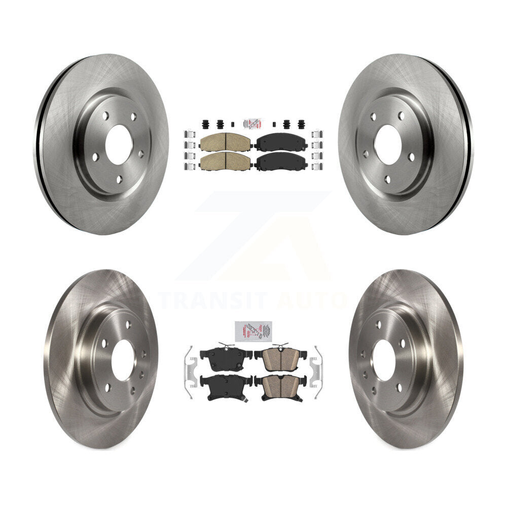 Transit Auto K8A-101963 Disc Brake Kit for 2017-2024 Chrysler Grand Caravan, Chrysler Voyager, Chrysler Pacifica - Front and Rear product image