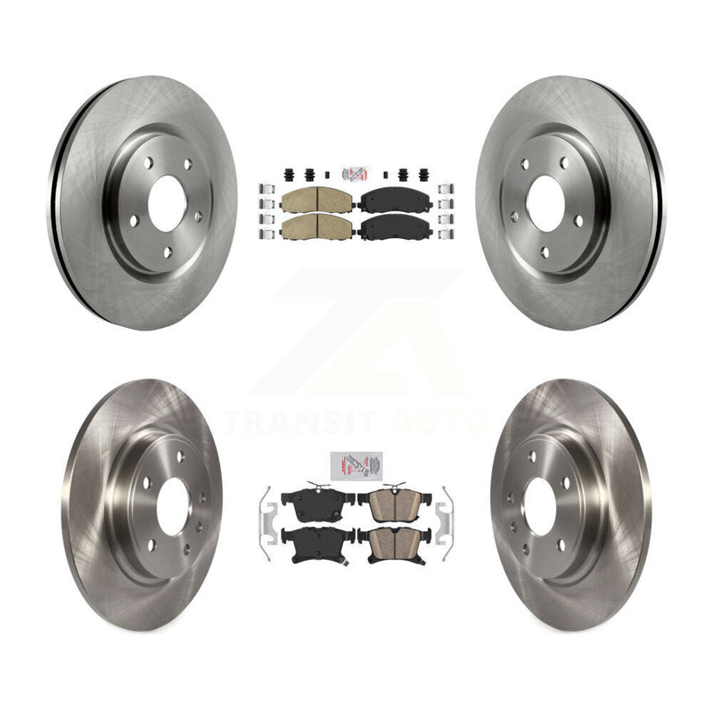 Transit Auto K8A-101963 Disc Brake Kit for 2017-2024 Chrysler Grand Caravan, Chrysler Voyager, Chrysler Pacifica - Front and Rear product image